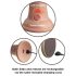 King Cock Elite 9 - zuignap vibrator 23cm - naturel
