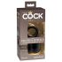 King Cock Elite Crown Jewels - Luxe opzetstuk voor dildo (zwart)