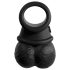 King Cock Elite Crown Jewels - Luxe opzetstuk voor dildo (zwart)
