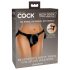 King Cock Elite Beginner's - draagbare strap-on (zwart)