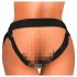 King Cock Elite Comfy - Strap-on dildo met harnas (donker natuur)