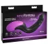 Anal Fantasy - prostaat vibrator pulserend - siliconen zwart