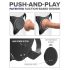 Body Dock G-Spot Pro - Draagbare radio slip (zwart)