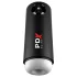 PDX Elite Moto Milker - automatische stoot vibrerende masturbator - zwart