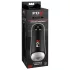 PDX Elite Moto Milker - automatische stoot vibrerende masturbator - zwart