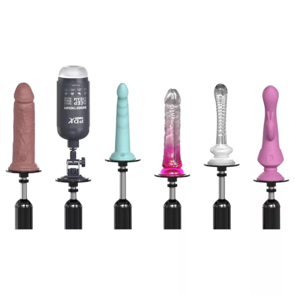 Fetish Body Dock Pro - seksspeelgoed machine - zwart