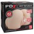 PDX Elite - zuig- en tril 2in1 masturbator (natuurlijk)