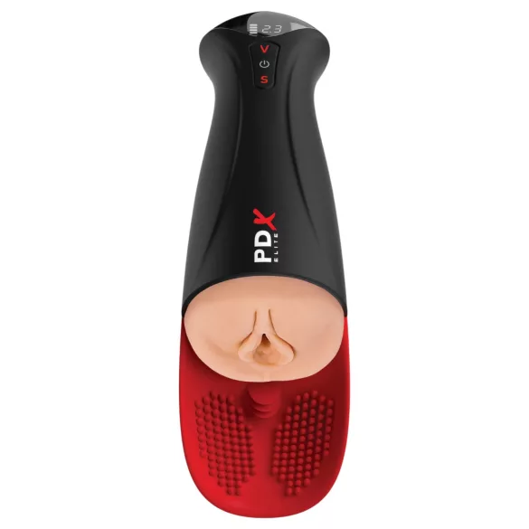 PDX Elite Fuck-O-Matic Pro XL automatische zuigende masturbator - zwart
