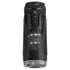 PDX Elite Moto-Bator Pro - geribbelde, verwarmende stootmasturbator (zwart)