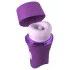 Fantasy For Her Lush Kiss Plush - zuig- en likstimulator voor de clitoris (paars)