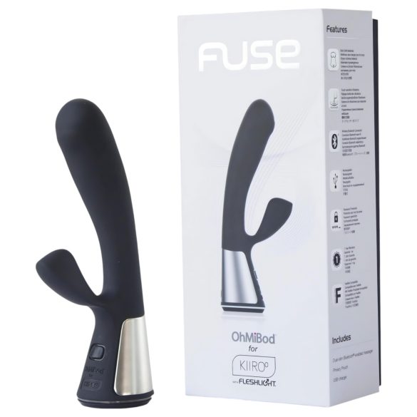 Fleshlight OHMIBOD Kiiroo - slimme clitorisarm vibrator (zwart)