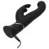 Happyrabbit - g-spot vibrator met clitorisstimulator - oplaadbaar - zwart