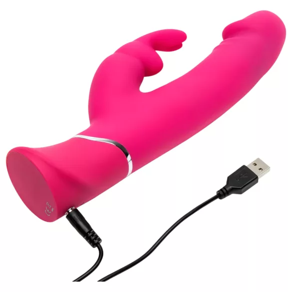 Happyrabbit - rabbit vibrator met dubbele densiteit - waterdicht - roze