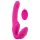 Strepless Strap-On - Draagbare Vibrator (roze)