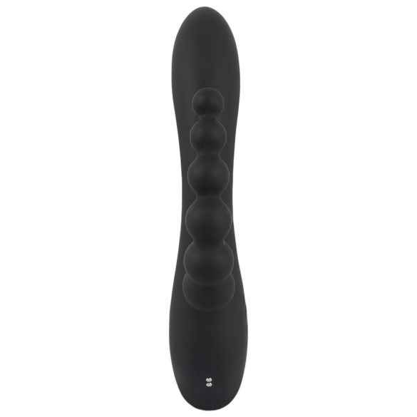 SMILE Triple - oplaadbare, waterdichte 3-voudige vibrator (zwart)