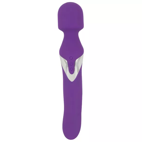 Javida Wand & Pearl - 2-in-1 wand vibrator - paars