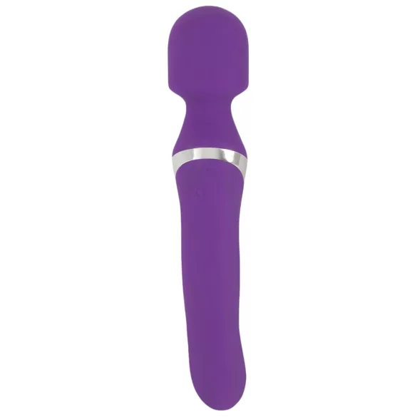 Javida Wand & Pearl - 2-in-1 wand vibrator - paars