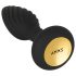 ANOS - Draaiende parel anale vibrator (zwart)