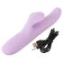 SMILE Thrusting - vibrerende en roterende g-punt vibrator met clitorisstimulatie (paars)
