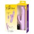 SMILE Thrusting - vibrerende en roterende g-punt vibrator met clitorisstimulatie (paars)