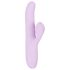 SMILE Thrusting - vibrerende en roterende g-punt vibrator met clitorisstimulatie (paars)