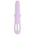 SMILE Thrusting - vibrerende en roterende g-punt vibrator met clitorisstimulatie (paars)