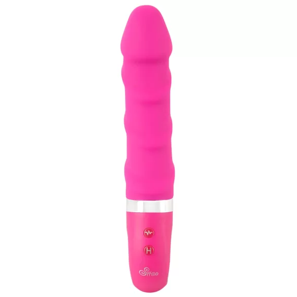 SMILE Soft - vibrator oplaadbaar verwarmend - siliconen roze