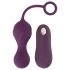 SMILE RC Liefdesballen - oplaadbaar vibro-ei met afstandsbediening (paars)