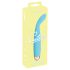 Cuties Mini - oplaadbare, waterdichte G-spot vibrator (turkoois)