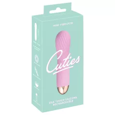 Cuties Mini - oplaadbare waterdichte spiraal vibrator - roze
