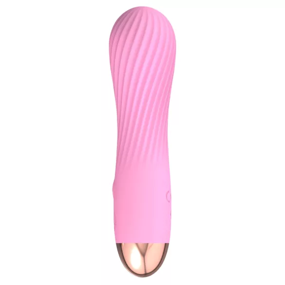 Cuties Mini - oplaadbare waterdichte spiraal vibrator - roze