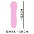 Cuties Mini - oplaadbare waterdichte spiraal vibrator - roze