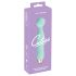 Cuties Mini Wand - oplaadbare, waterdichte massagetrilstaaf (groen)