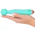 Cuties Mini Wand - oplaadbare, waterdichte massagetrilstaaf (groen)