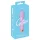 Cuties Mini - vibrator - oplaadbaar waterdicht geribbeld - siliconen paars