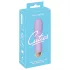 Cuties Mini - vibrator - oplaadbaar waterdicht geribbeld - siliconen paars