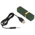 Emerald Love - oplaadbare waterdichte lipstick vibrator (rood)