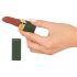 Emerald Love - oplaadbare waterdichte lipstick vibrator (rood)