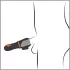 Rebel - penistop vibrator met 2 motoren - oplaadbaar - zwart