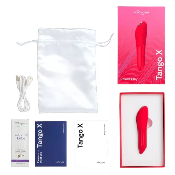 We-Vibe Tango X - oplaadbare waterdichte minivibrator - koraal