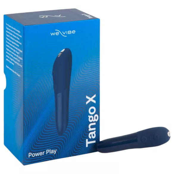 We-Vibe Tango X - mini vibrator waterproof - blauw