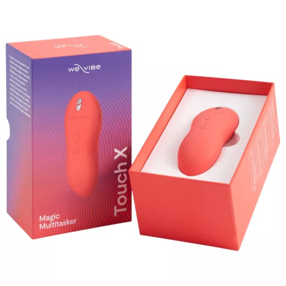 We-Vibe Touch X - oplaadbare, waterdichte clitoristrilllator (koraal)