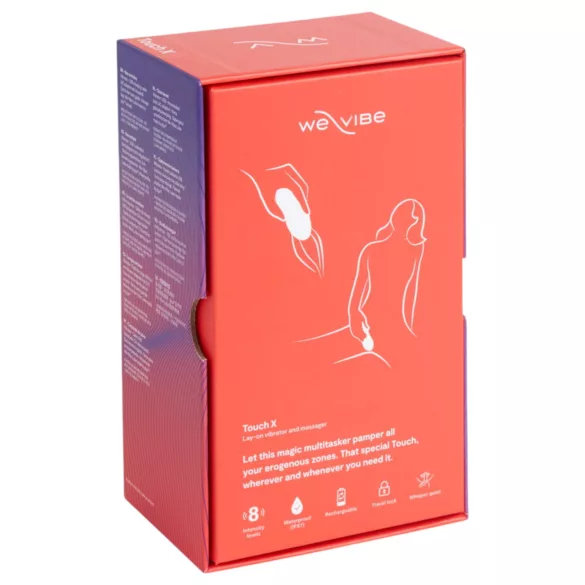 We-Vibe Touch X - oplaadbare, waterdichte clitoristrilllator (koraal)