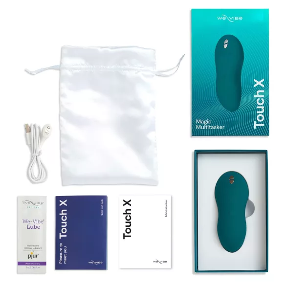 We-Vibe Touch X - oplaadbare, waterdichte clitoristrillator (groen)