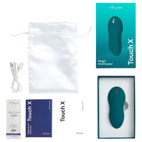 We-Vibe Touch X - oplaadbare, waterdichte clitoristrillator (groen)