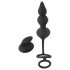 Rebel 2in1 - Draadloze Anale Vibrator met Penisring en Radiofunctie (Zwart)
