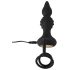 Rebel 2in1 - Draadloze Anale Vibrator met Penisring en Radiofunctie (Zwart)