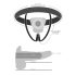 You2Toys Strap-on - holle, verstelbare vibrator (natuurlijk)