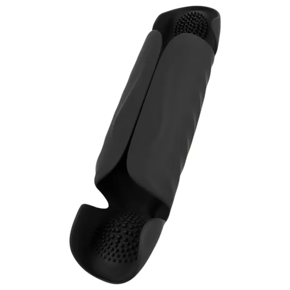 Rebel - vibrerende eikelstimulator met 3 motoren - zwart