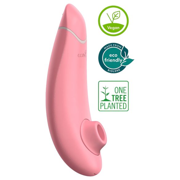 Womanizer Premium Eco - Oplaadbare luchtdruk clitorisstimulator (roze)